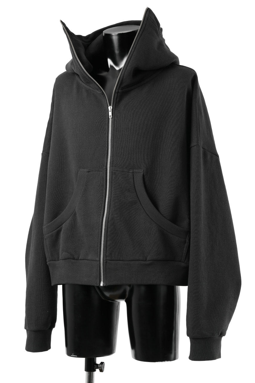 画像をギャラリービューアに読み込む, entire studios FULL ZIP SWEAT PARKA (SOOT)