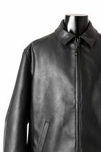画像をギャラリービューアに読み込む, Y-3 Yohji Yamamoto PLEATHER CLASSIC JACKET (BLACK)
