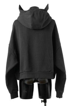 画像をギャラリービューアに読み込む, entire studios FULL ZIP SWEAT PARKA (SOOT)