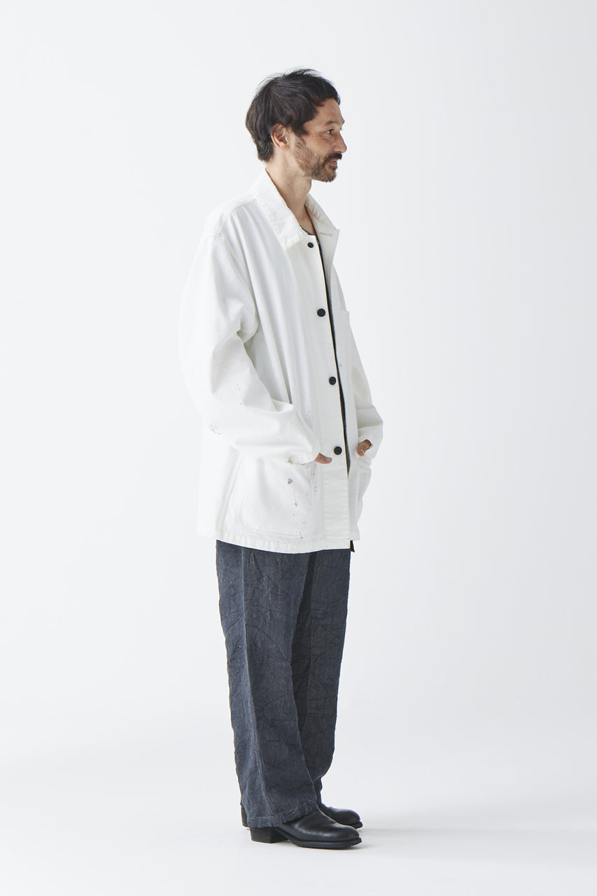 Load image into Gallery viewer, sus-sous cover-all / 10oz DENIM (WHITE)