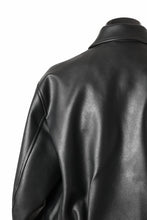 画像をギャラリービューアに読み込む, Y-3 Yohji Yamamoto PLEATHER CLASSIC JACKET (BLACK)