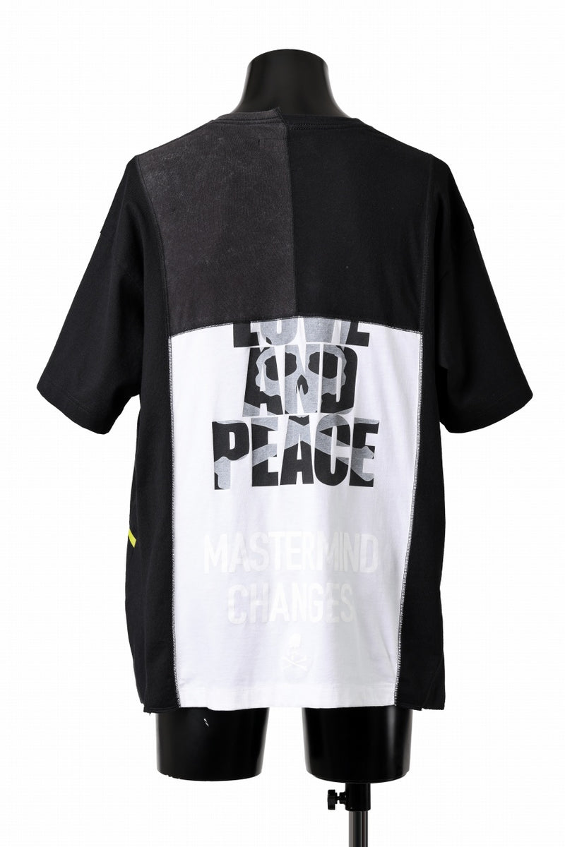 mastermind JAPAN x CHANGES exclusive ReBUILD T-SHIRT / CH-BODY