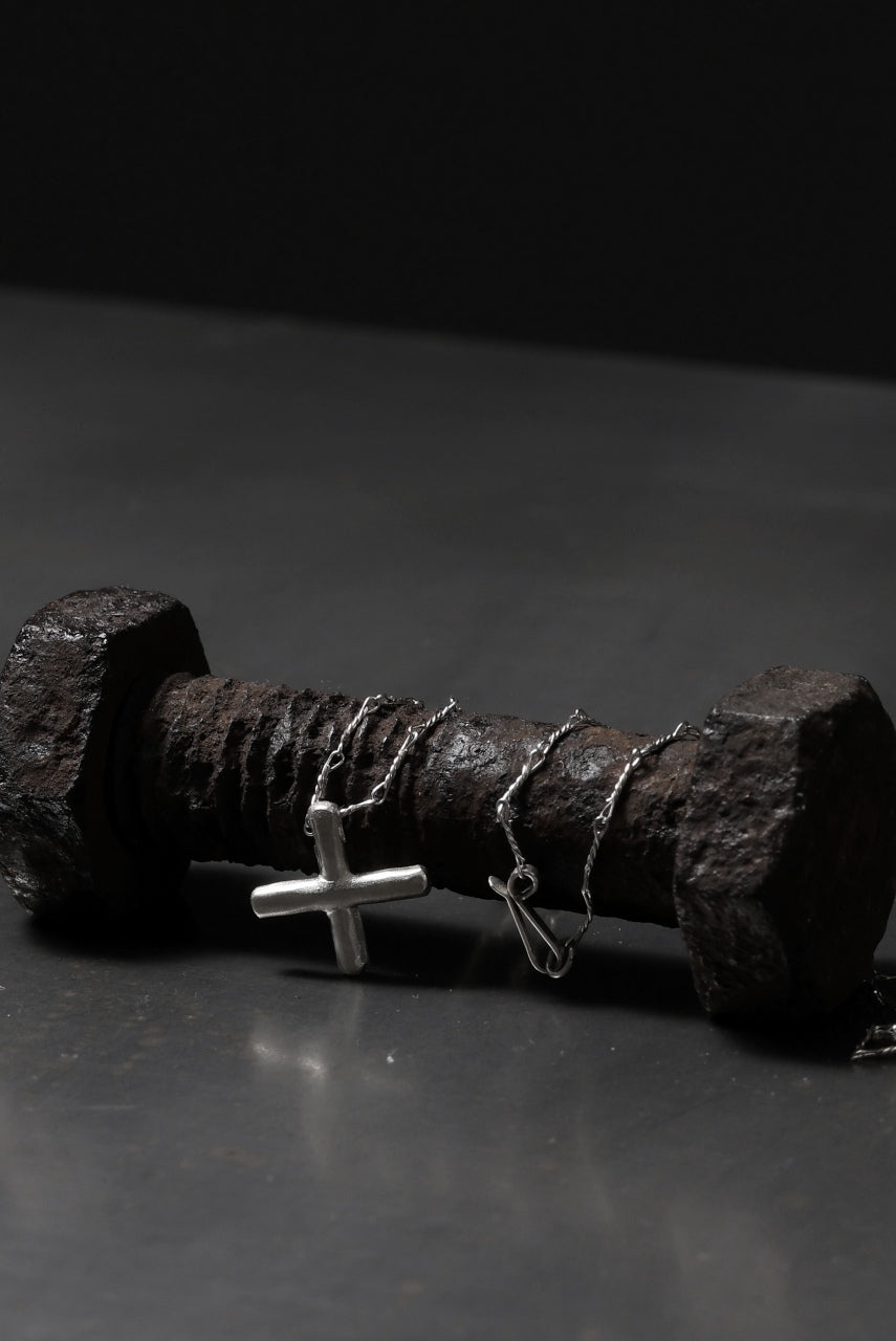 画像をギャラリービューアに読み込む, m.a+ cross pendant 60cm chain / AC60/C5/AG (SILVER)