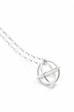 画像をギャラリービューアに読み込む, m.a+ medium + globe necklace with silver chain / AD31 AG (SILVER)