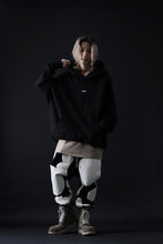 画像をギャラリービューアに読み込む, A.F ARTEFACT POLKA PATTERN SWEAT SAROUEL PANTS (BLACK)