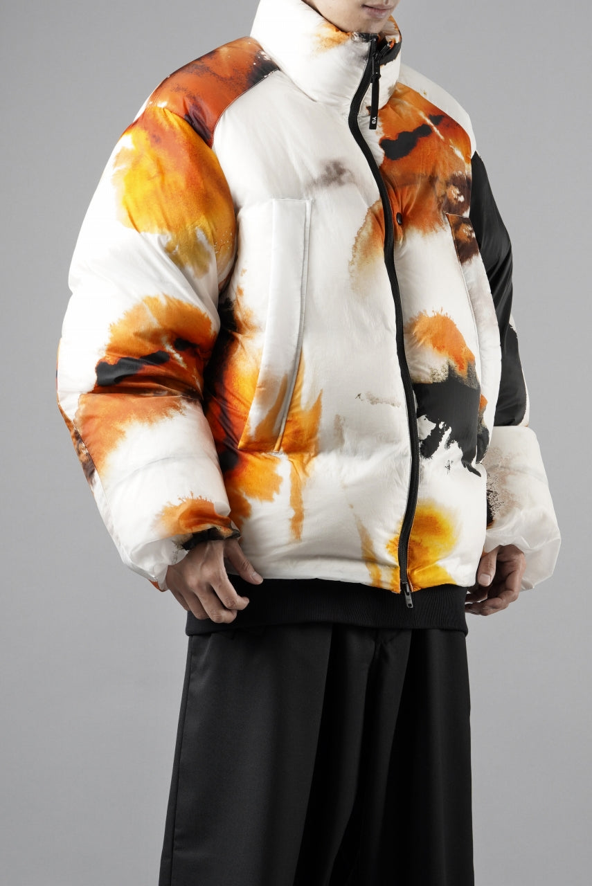 画像をギャラリービューアに読み込む, Y-3 Yohji Yamamoto AOP PUFFER DOWN JACKET (WHITE + MULTI)