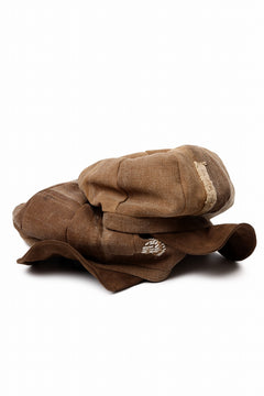 画像をギャラリービューアに読み込む, ierib Casquette Cap / Vintage SAKABUKURO x Lamb Suede Leather (BROWN #A)