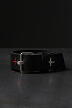 画像をギャラリービューアに読み込む, m.a+ cross stitched med wrist band / A-F8E1/GR 3,0 (BLACK)