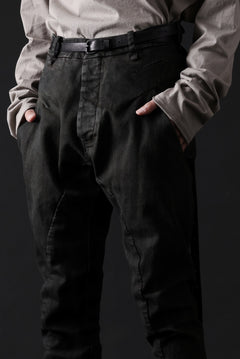 画像をギャラリービューアに読み込む, masnada BAGGY SCARRED STRETCH JEANS (SMUDGED LEGION)