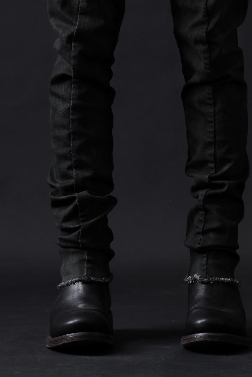 画像をギャラリービューアに読み込む, masnada BAGGY SCARRED STRETCH JEANS (SMUDGED LEGION)