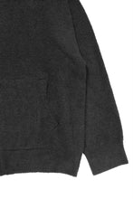 Load image into Gallery viewer, MASTERMIND WORLD LOUNGE FULL-ZIP HOODIE / SOFTLY BOA FLEECE (BLACK x WHITE)