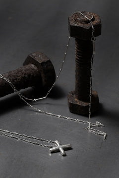 画像をギャラリービューアに読み込む, m.a+ cross pendant 60cm chain / AC60/C5/AG (SILVER)