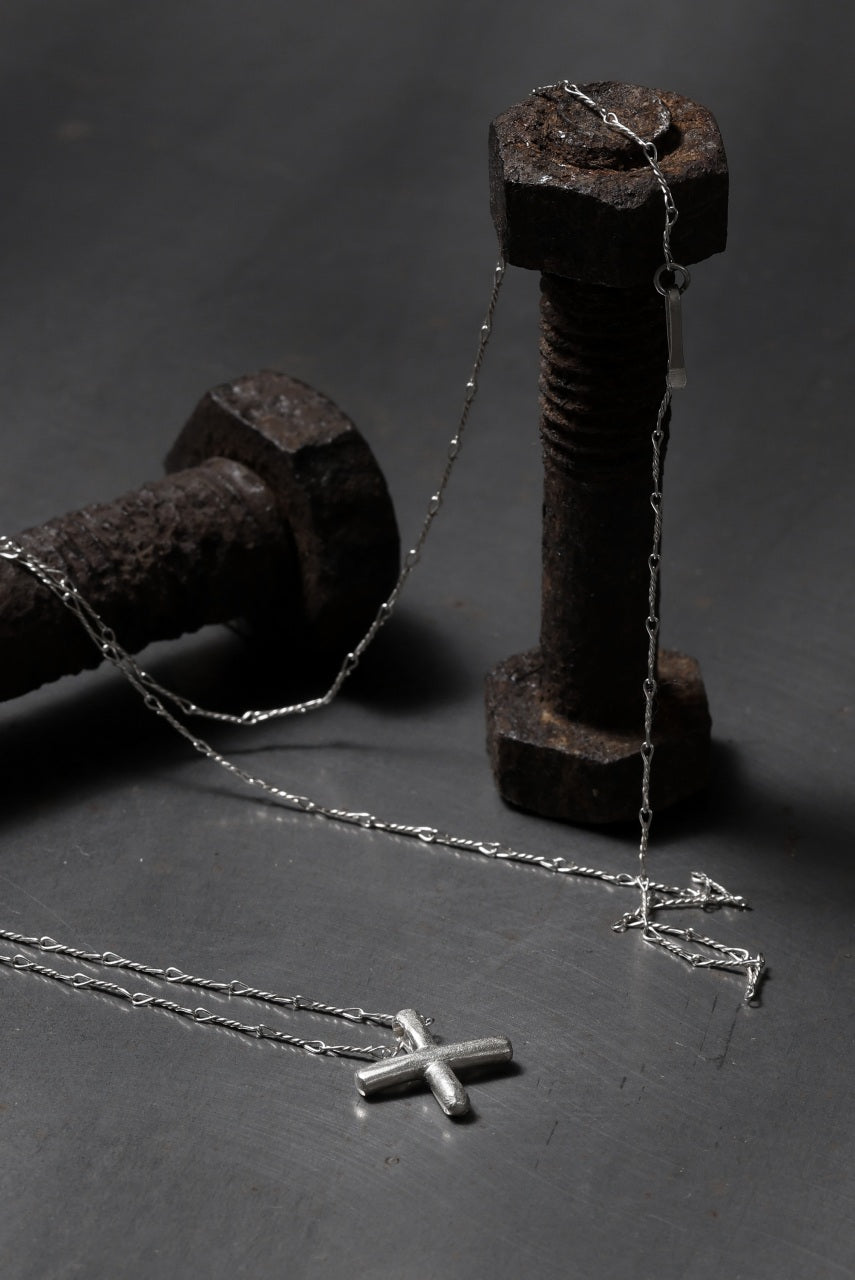 画像をギャラリービューアに読み込む, m.a+ cross pendant 60cm chain / AC60/C5/AG (SILVER)
