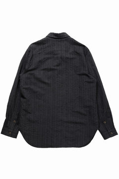 画像をギャラリービューアに読み込む, forme d'expression Minimal Outer Shirt / B95F (Off Black)