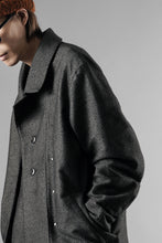 画像をギャラリービューアに読み込む, OPPOSE DUALITY MAC COAT / COTTON HEATHER CORD (GRAY)