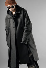 画像をギャラリービューアに読み込む, OPPOSE DUALITY MAC COAT / COTTON HEATHER CORD (GRAY)