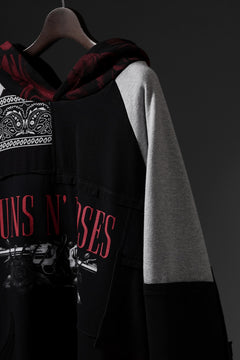 画像をギャラリービューアに読み込む, MASSIMO SABBADIN exclusive HOODY wt. PATCH STYLE DETAIL (MIX ROSE)