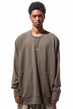 画像をギャラリービューアに読み込む, A.F ARTEFACT RAGLAN SWEAT TOP / PRINT BACK LOGO (BEIGE)