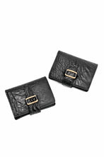 画像をギャラリービューアに読み込む, ierib Folded Wallet / Waxed Horse Butt Leather (BLACK #B)