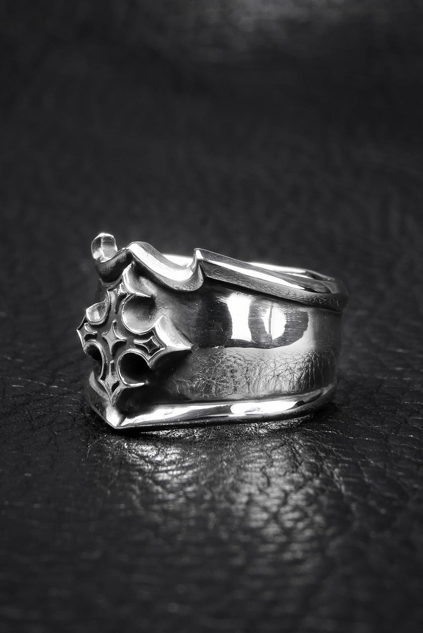 画像をギャラリービューアに読み込む, Loud Style Design - GET IN THE RING - LOADED - "LGR-015" SILVER RING