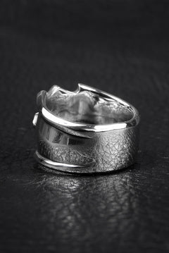 画像をギャラリービューアに読み込む, Loud Style Design - GET IN THE RING - LOADED - "LGR-015" SILVER RING