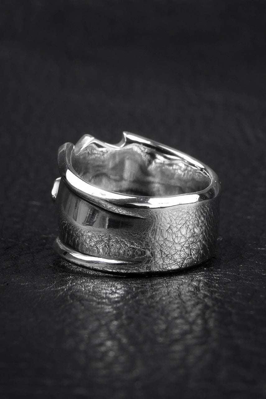 画像をギャラリービューアに読み込む, Loud Style Design - GET IN THE RING - LOADED - "LGR-015" SILVER RING