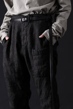 画像をギャラリービューアに読み込む, masnada BAGGY AVIATOR PANTS / OVER DYED HEMP AND WOOL (OVER DYE DUST)