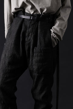 画像をギャラリービューアに読み込む, masnada BAGGY AVIATOR PANTS / OVER DYED HEMP AND WOOL (OVER DYE DUST)
