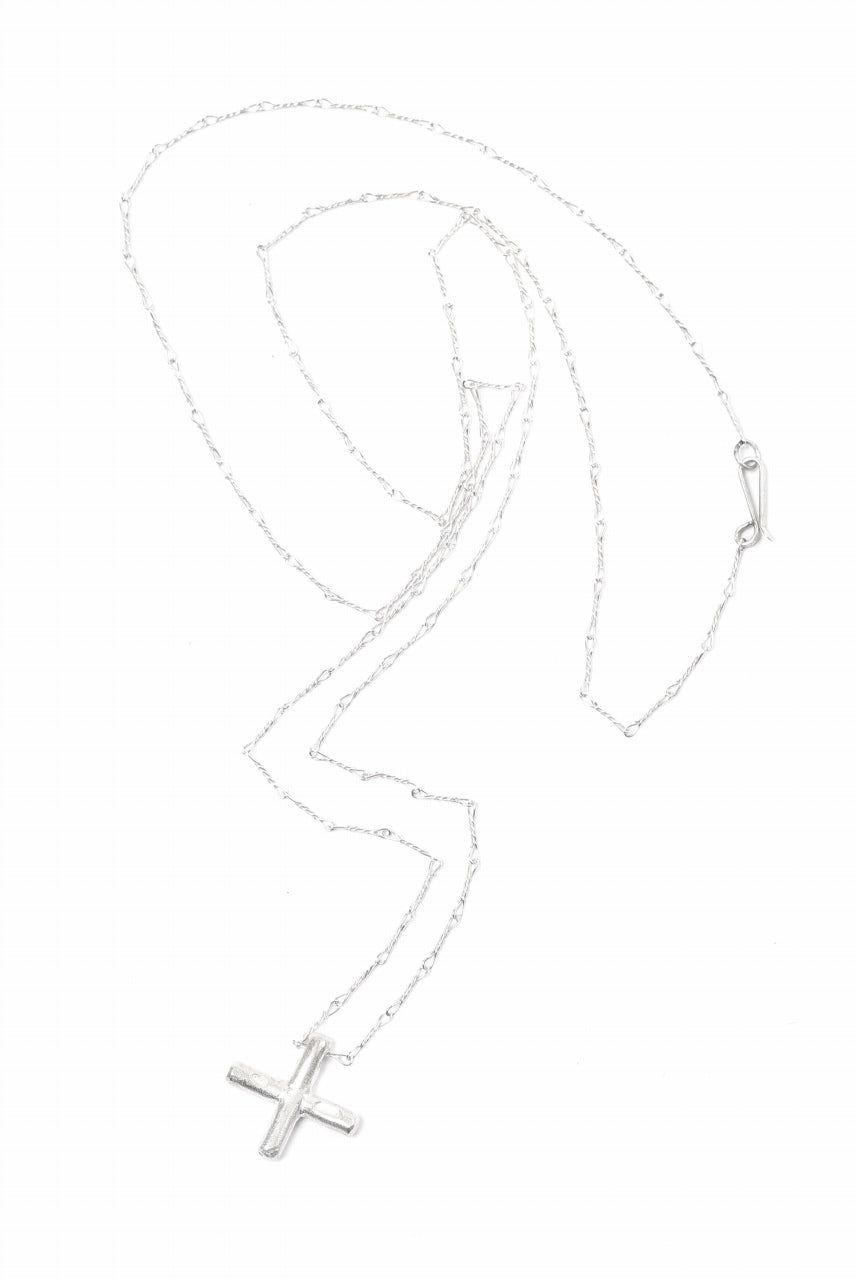 画像をギャラリービューアに読み込む, m.a+ cross pendant 60cm chain / AC60/C5/AG (SILVER)