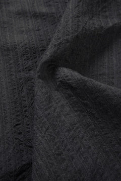 画像をギャラリービューアに読み込む, forme d'expression Minimal Outer Shirt / B95F (Off Black)