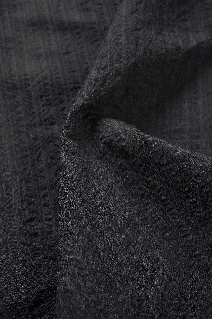 画像をギャラリービューアに読み込む, forme d'expression Minimal Outer Shirt / B95F (Off Black)