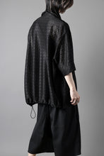 画像をギャラリービューアに読み込む, A.F ARTEFACT SNAPPED SQUEEZING SHIRT / SHADOW LACE (BLACK)