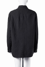 画像をギャラリービューアに読み込む, forme d'expression Minimal Outer Shirt / B95F (Off Black)