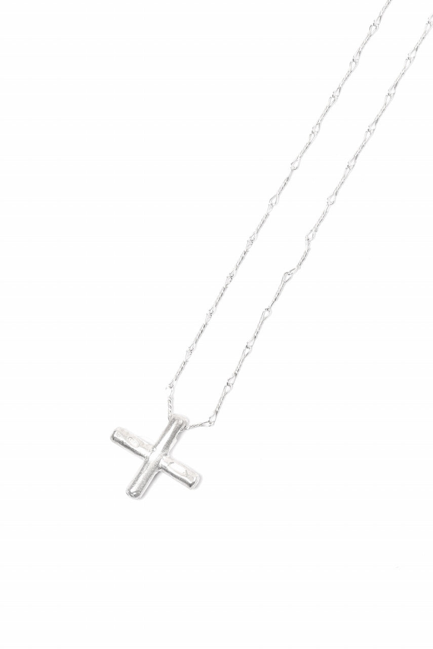 画像をギャラリービューアに読み込む, m.a+ cross pendant 60cm chain / AC60/C5/AG (SILVER)