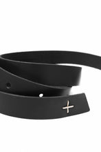 画像をギャラリービューアに読み込む, m.a+ double oval buckle medium belt / EL1C/GR3,0 (BLACK)