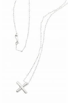 画像をギャラリービューアに読み込む, m.a+ cross pendant 60cm chain / AC60/C5/AG (SILVER)