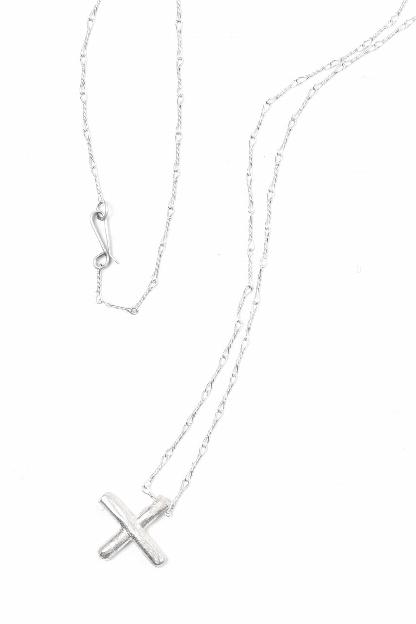 画像をギャラリービューアに読み込む, m.a+ cross pendant 60cm chain / AC60/C5/AG (SILVER)