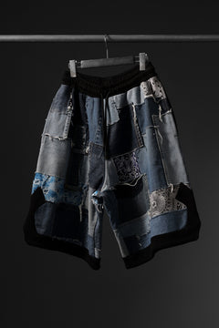 画像をギャラリービューアに読み込む, MASSIMO SABBADIN FULL LEVI'S PATCH BASKET SHORTS (INDIGO #A)