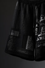 画像をギャラリービューアに読み込む, MASSIMO SABBADIN FULL BORO STYLE BASKET SHORTS (BLACK #A)