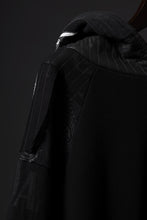 画像をギャラリービューアに読み込む, MASSIMO SABBADIN exclusive HOODY wt. BORO STYLE DETAIL (BLACK #A)