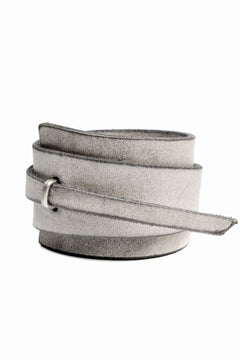Load image into Gallery viewer, m.a+ croissant wrist band #2 / A-F0K3/GR3,0 (CARBON)