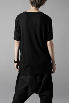 画像をギャラリービューアに読み込む, black crow x LOOM exclusive short sleeve tops / supima cotton jersey (BLACK)
