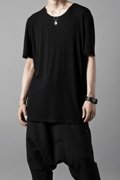 画像をギャラリービューアに読み込む, black crow x LOOM exclusive short sleeve tops / supima cotton jersey (BLACK)