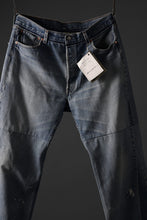 画像をギャラリービューアに読み込む, READYMADE WIDE FLARE DENIM PANTS / (BLUE #A)