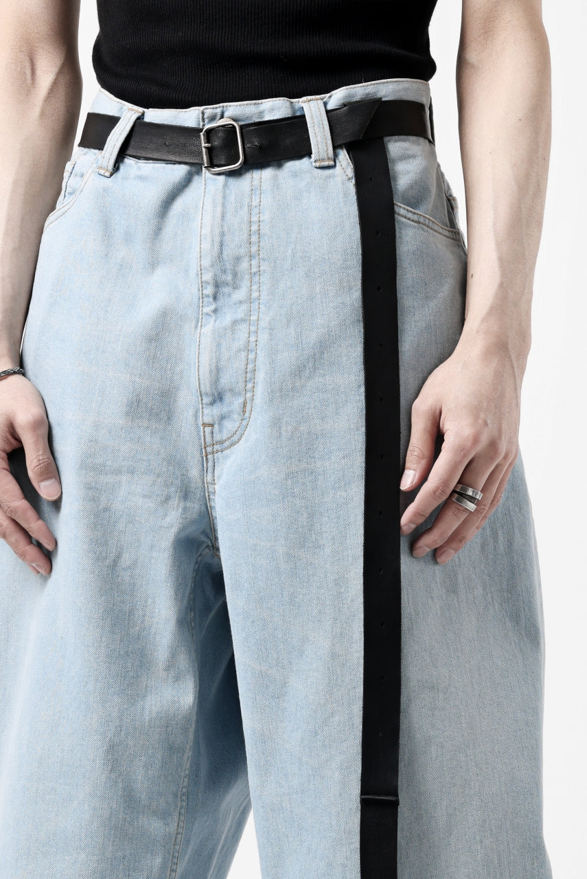 画像をギャラリービューアに読み込む, FACETASM PATCHWORK BIG DENIM PANTS (INDIGO)