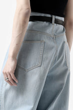 画像をギャラリービューアに読み込む, FACETASM PATCHWORK BIG DENIM PANTS (INDIGO)