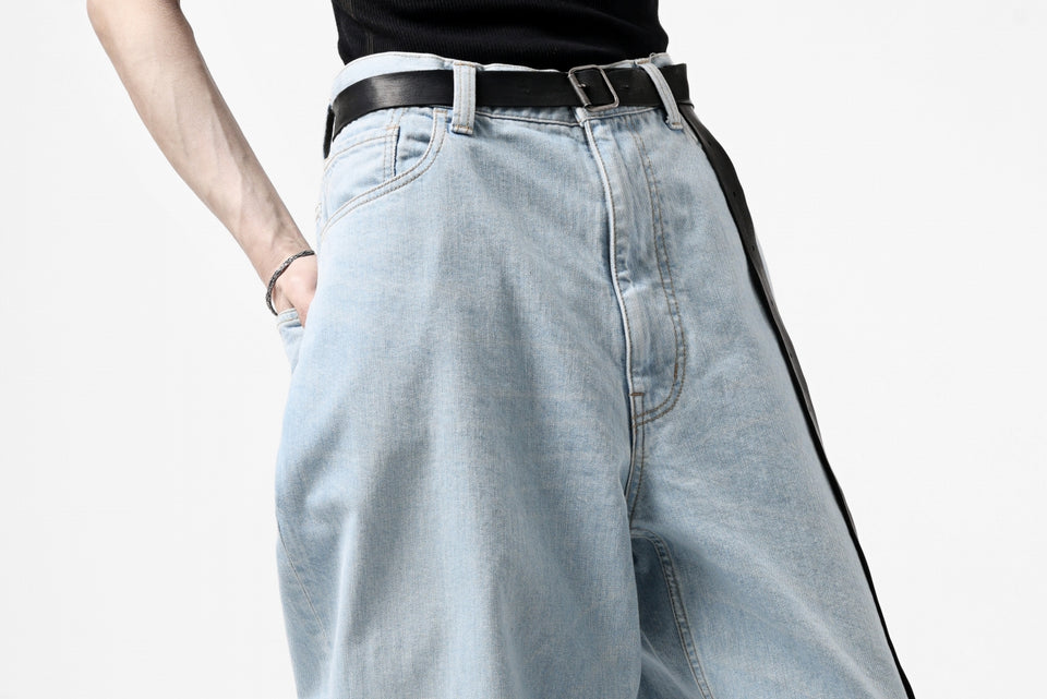 画像をギャラリービューアに読み込む, FACETASM PATCHWORK BIG DENIM PANTS (INDIGO)