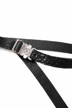 画像をギャラリービューアに読み込む, ierib detachable buckle belt / one piece rough bull (BLACK)