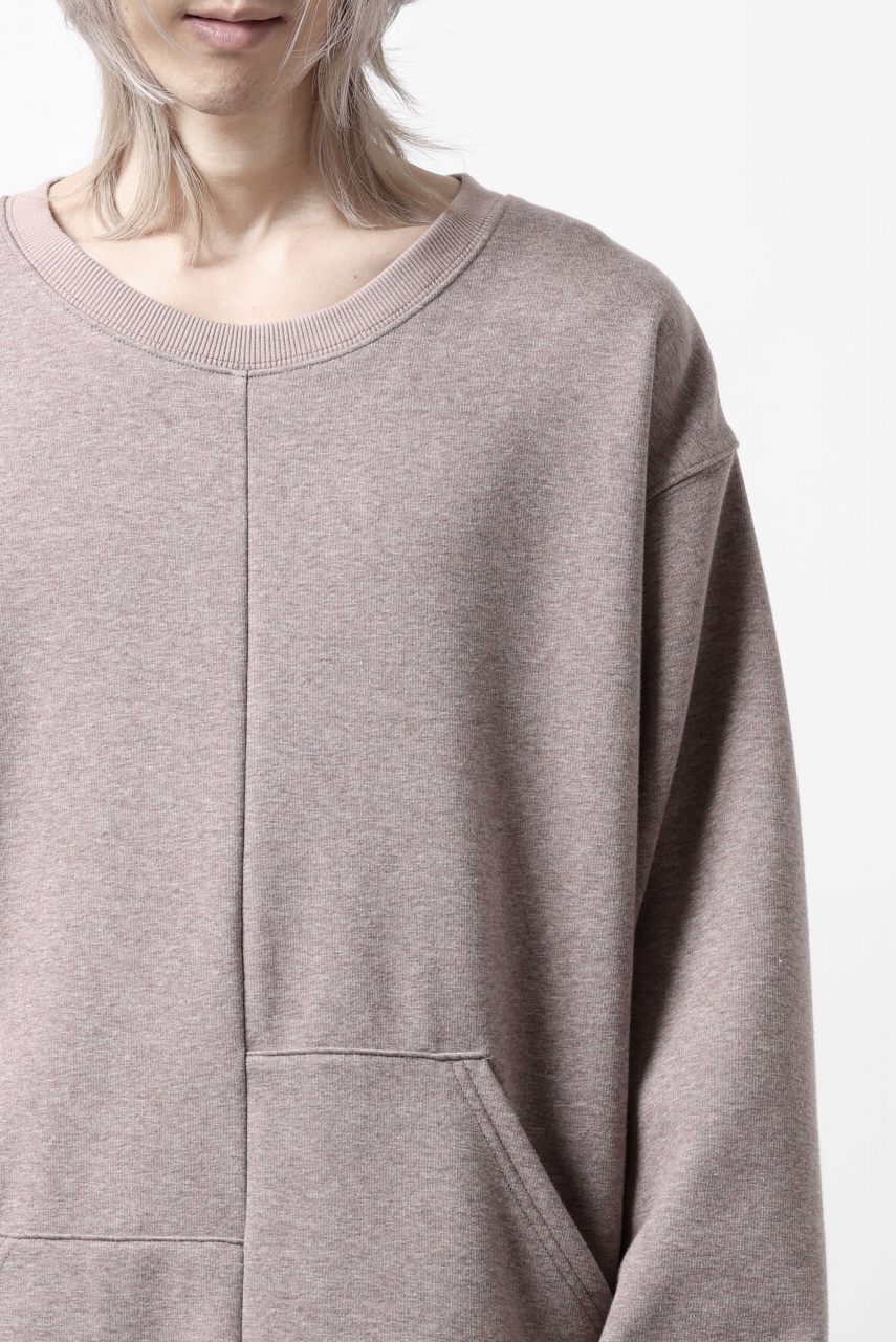 画像をギャラリービューアに読み込む, A.F ARTEFACT BOMBERHEAT® ASYMMETRY LOOP HEM TOPS (BROWN)