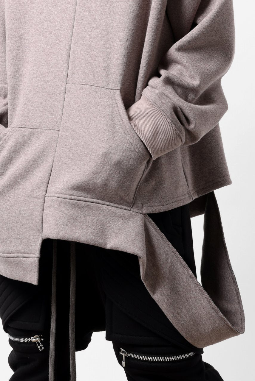 画像をギャラリービューアに読み込む, A.F ARTEFACT BOMBERHEAT® ASYMMETRY LOOP HEM TOPS (BROWN)